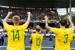 Lietuvos futbolo rinktinė | Organizatorių nuotr.
