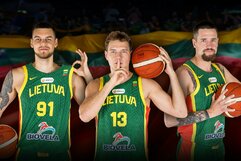 Lietuvos krepšinio rinktinė | Organizatorių nuotr.