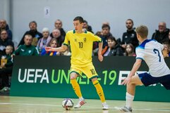 Lietuvos U-19 futsal rinktinės rungtynės | lff.lt nuotr.