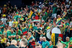 Lietuvos rinktinės sirgaliai | Eriko Ovčarenko / BNS foto nuotr.