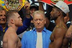 Saulis „Canelo“ Alvarezas ir Williamas Scullas | „Stop“ kadras