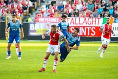 „St Patrick's Athletic“ – „Hegelmann“ rungtynių akimirka | Domanto Balandžio nuotr.