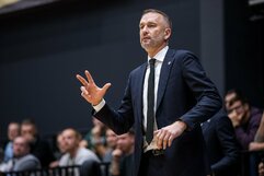„Gargždai“ – „Žalgiris“ rungtynių akimirka | Roko Lukoševičiaus nuotr.