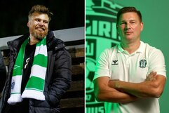 Tadas Burgaila ir Rolandas Džiaukštas | Elvio Žaldario nuotr.