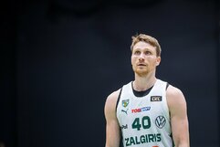 „Gargždai“ – „Žalgiris“ rungtynių akimirka | Roko Lukoševičiaus nuotr.