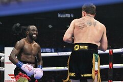 Terence'as Crawfordas ir Saulis „Canelo“ Alvarezas | Scanpix nuotr.