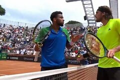 Arthuras Filsas ir Stefanos Tsitsipas | „Stop“ kadras