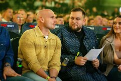 Tomas Okmanas ir Viktoras Gecas | Teodoro Biliūno / BNS foto nuotr.