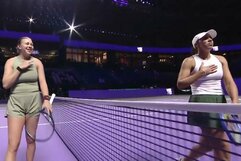 Amanda Anisimova ir Madison Keys | „Stop“ kadras