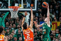 „Žalgiris“ – „Valencia“ rungtynių akimirka | Eriko Ovčarenko / BNS foto nuotr.