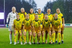 Lietuvos moterų futbolo rinktinė | Elvio Žaidario nuotr.