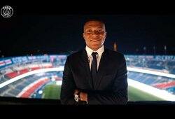 Oficialu: PSG pranešė apie pratęstą sutartį su K.Mbappe