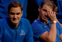 R.Federeris paaiškino, kodėl liedamas ašaras suėmė R.Nadaliui už rankos: „Tai buvo tarsi slapta padėka jam“