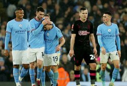 E.Haalandas pelnė „hat-tricką", o „Man City“ FA taurės ketvirtfinalyje nepaliko šansų „Burnley“