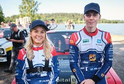 Utenos žvyrkelius M.Samsono automobiliu skros Suomijos ralio talentas