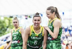 FIBA 3x3 „Women‘s Series“ turnyras: Lietuva – Šveicarija 2:3 (tiesioginė vaizdo transliacija)