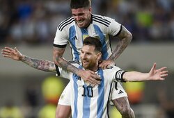 L.Messi pelnė 800-ąjį savo karjeros įvartį, o Argentina draugiškose rungtynėse nugalėjo Panamą 