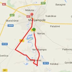 20.7 km trasa Marijampolėje