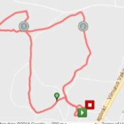 Žalioji trasa šalia Vilniaus vakarinio aplinkelio