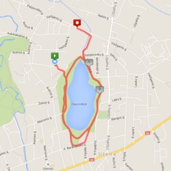 Trasa aplink Dauniškį