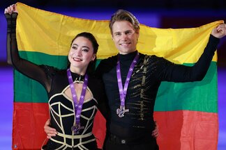 Allison Reed ir Saulius Ambrulevičius | Scanpix nuotr.