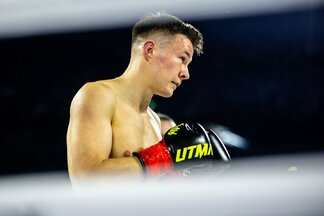 Raimondas Avlasevičius – Nikola Cvetkovičius kovos akimirka | Teodoro Biliūno / BNS foto nuotr.