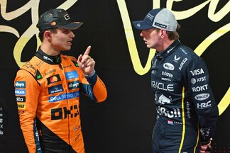 Lando Norrisas ir Maxas Verstappenas | Scanpix nuotr.