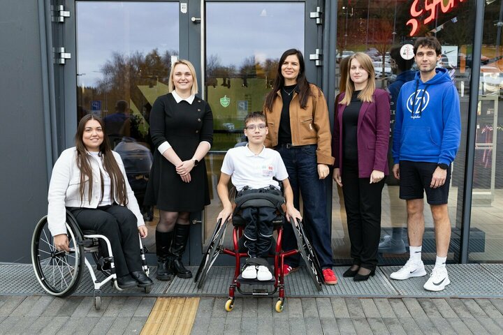 „SEB arena“ prisijungė prie negaliai draugiškų sporto objektų tinklo | Sauliaus Čirbos nuotr.