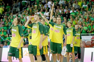 Lietuvos rinktinė 2015 metais | Valda Kalnina / BNS nuotr.