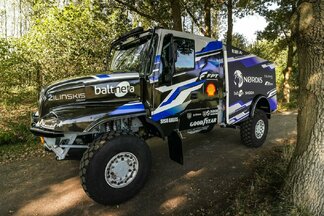 Vaidotas Žala 2026-ųjų metų Dakare startuos su visiškai nauju sunkvežimiu | Organizatorių nuotr.