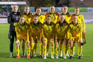 Lietuvos moterų futbolo rinktinė | Elvio Žaidario nuotr.