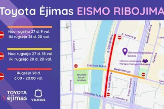 Eismo ribojimai | Organizatorių nuotr.