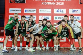 Lietuvos U-23 3x3 krepšinio rinktinė | Organizatorių nuotr.