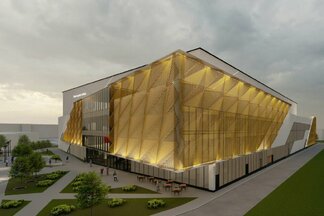 Pradedamos futbolo ir regbio arenos statybos Aleksote | Organizatorių nuotr.