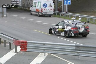 „MW KESTAUTO - TELŠIŲ STATYBA“ komandos automobiliui nulėkė ratas | „Stop“ kadras