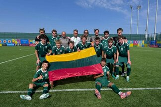 Lietuvos U15 futbolo rinktinė | Organizatorių nuotr.