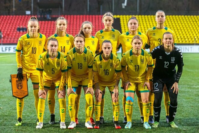Lietuvos WU-19 futbolo rinktinė | Luko Bartkaus nuotr.