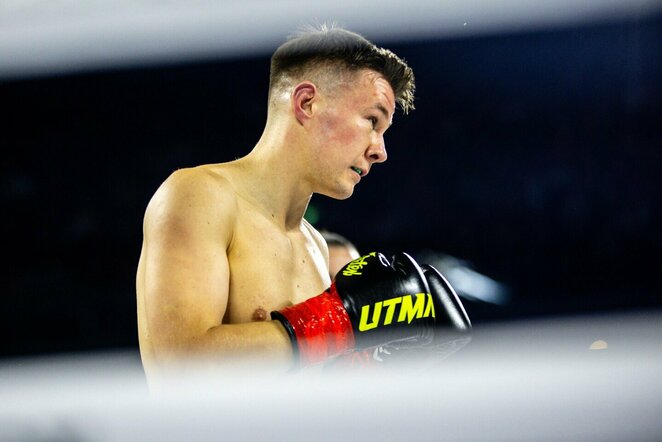 Raimondas Avlasevičius – Nikola Cvetkovičius kovos akimirka | Teodoro Biliūno / BNS foto nuotr.