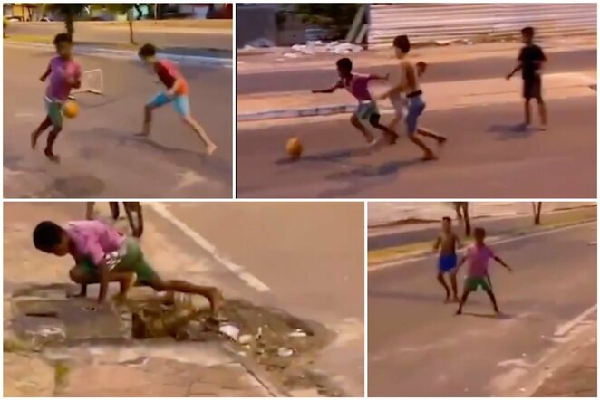 Futbolas Brazilijos gatvėse | Scanpix nuotr.