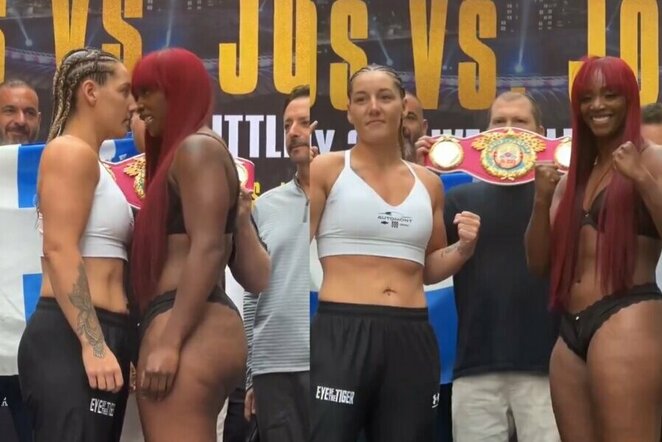 Vanessa Lepage-Joanisse ir Claressa Shields | „Stop“ kadras