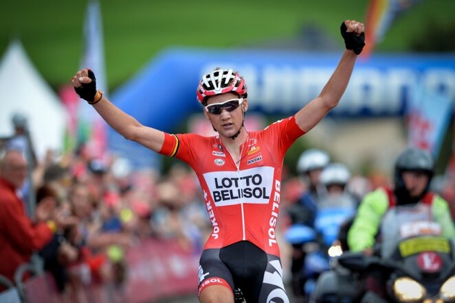 Šeštojo „Eneco Tour“ etapo finišas | AFP/Scanpix nuotr.