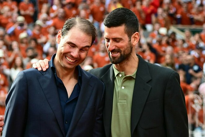 Rafaelis Nadalis ir Novakas Djokovičius | Scanpix nuotr.