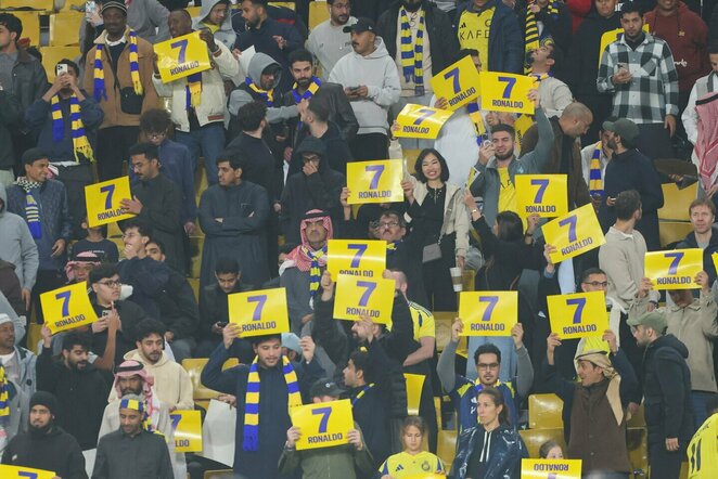 „Al Nassr“ komandos gerbėjai  | Scanpix nuotr.