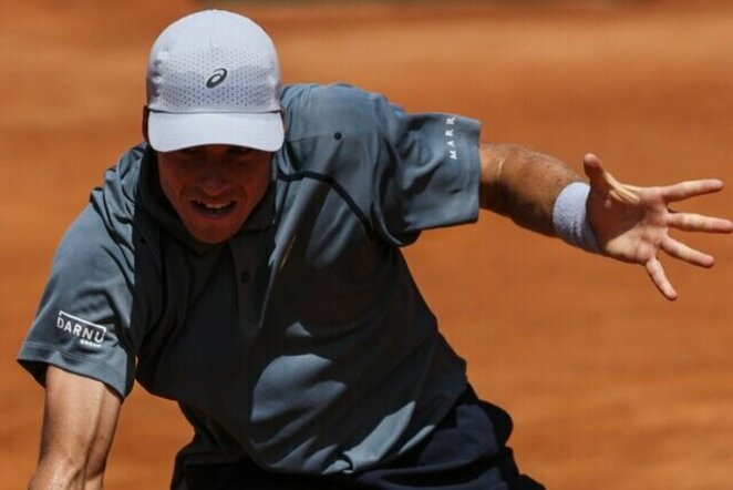 Vilius Gaubas prieš Pablo Carreno Bustą | EPA / MIGUEL A. LOPES nuotr.
