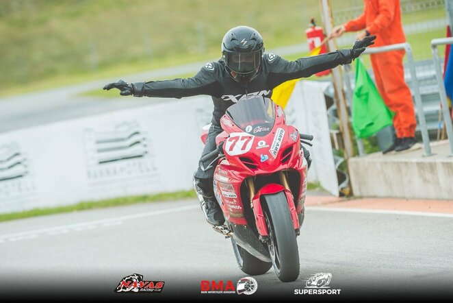 BMA motociklų čempionato etapas Estijoje | Edgaro Ščiglinsko nuotr.