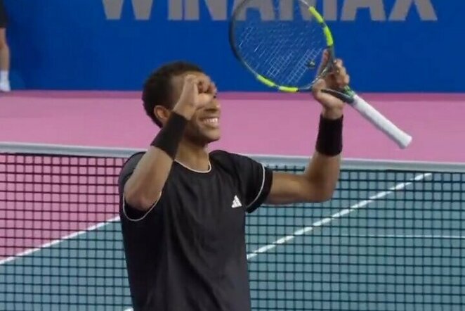 Felixas Auger-Aliassime | „Stop“ kadras