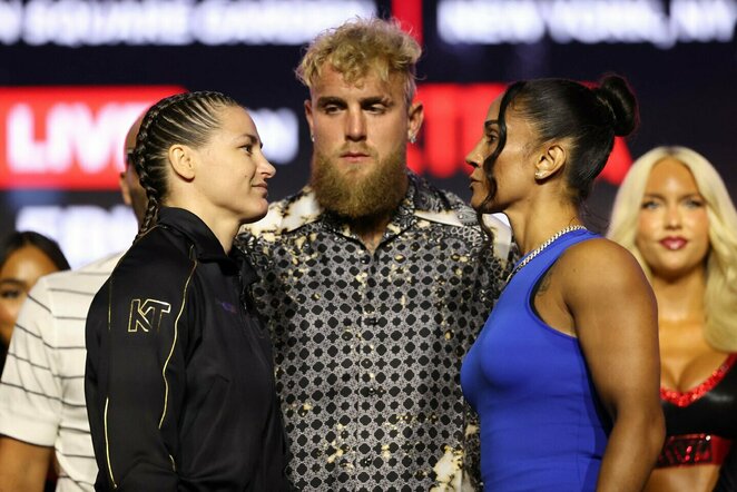 Katie Taylor ir Amanda Serrano | Scanpix nuotr.