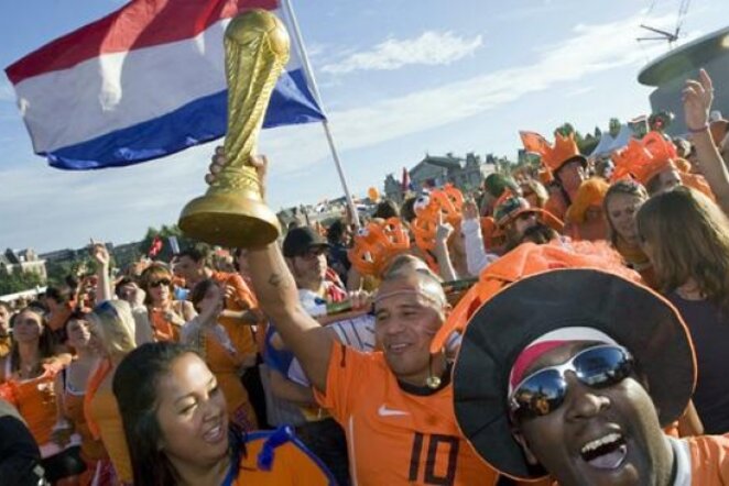 Olandijos sirgaliai 2010 metų pasaulio čempionato metu | rnw.nl nuotr.