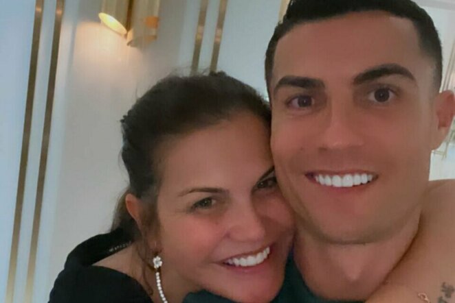 Cristiano Ronaldo ir Katia Aveiro | Organizatorių nuotr.