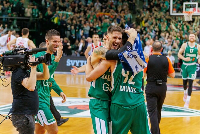 „Žalgirio“ triumfo akimirkos | Eriko Ovčarenko / BNS foto nuotr.